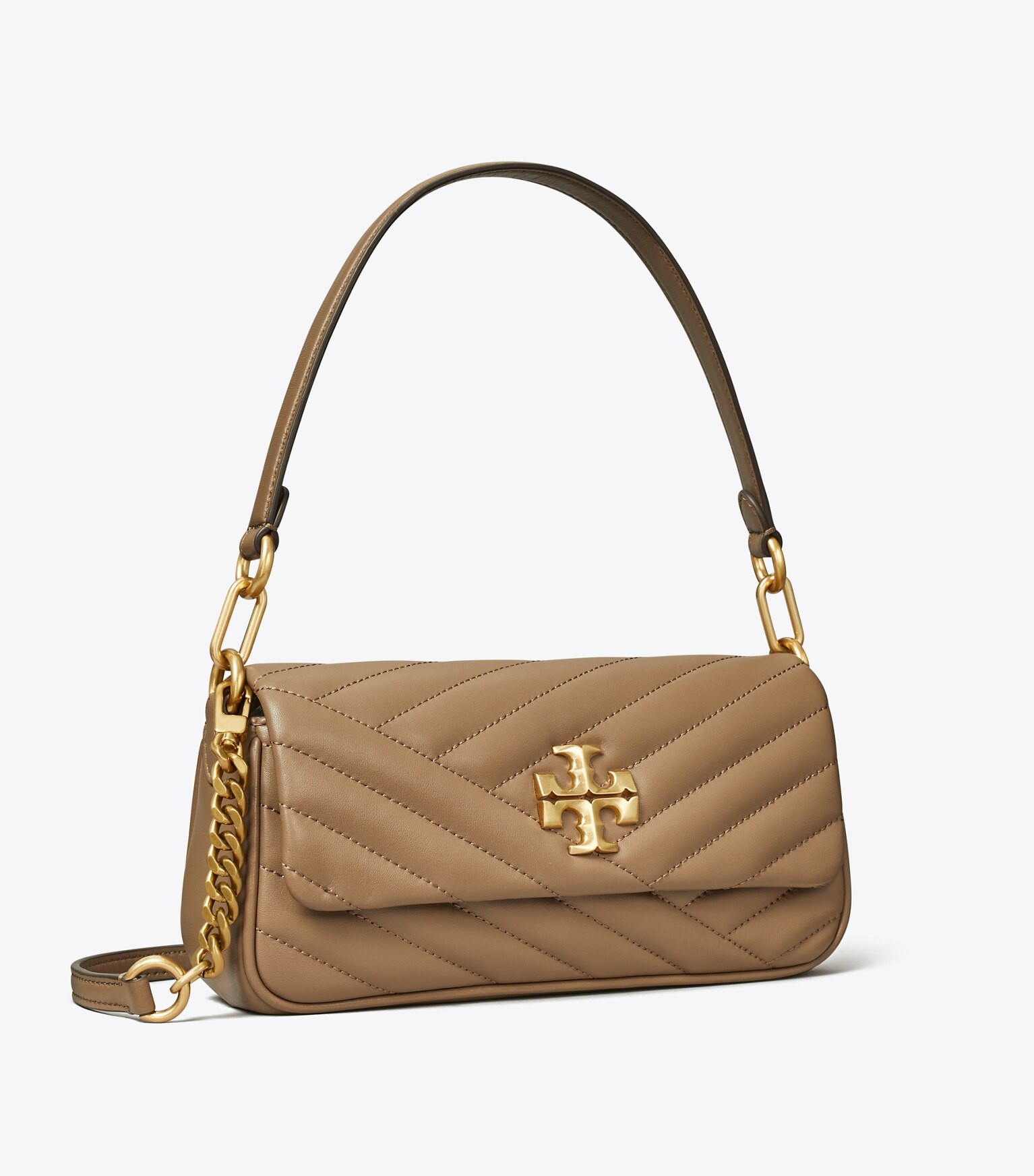 Small Kira Chevron Flap Shoulder Bag: Women's Designer Shoulder Bags | Tory Burch | Tory Burch (US)