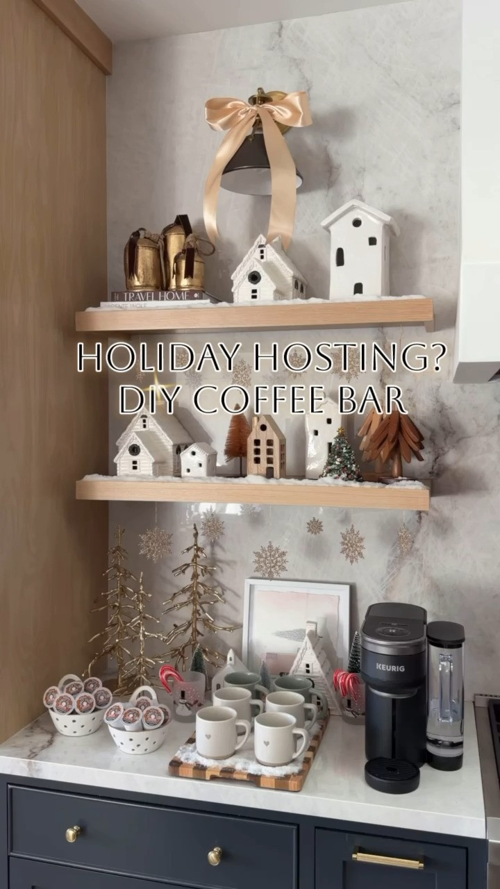 The Keurig® K-Crema coffee maker™ makes it so easy to create your own coffee bar station. Guests can make drinks with just the push of a button - and it takes all the stress and worry out of hosting for the holidays! The Original Donut Shop®K-Cups are always a crowd favorite and taste SO good!
It's functional, festive, and honestly such a great gift too. 

 #LTKHoliday #LTKHome #LTKSaleAlert