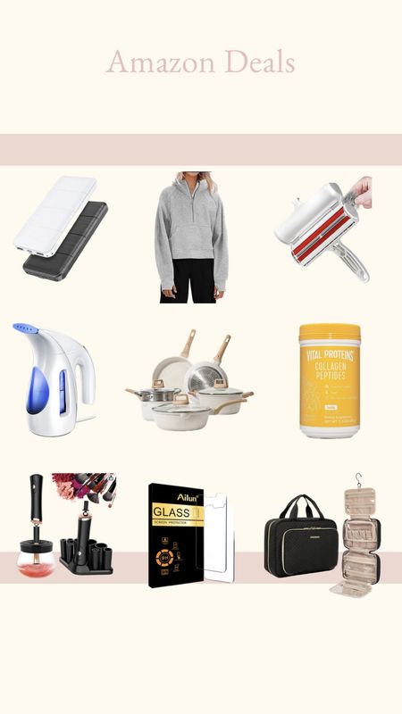 There’s some good Amazon deals happening today! Portable chargers, pet rollers, iPhone glass screen protectors, handheld steamer and a lot more! 

#LTKsalealert #LTKhome #LTKbeauty