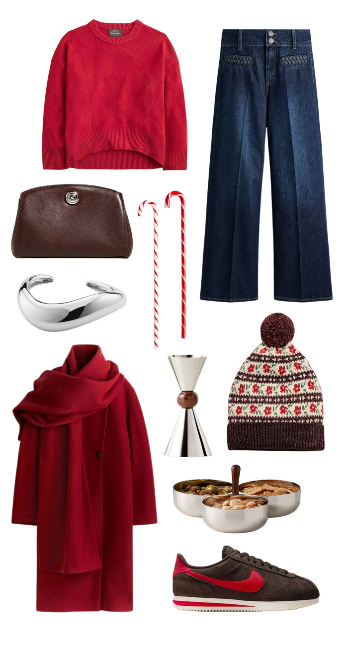 There are so many good pieces this week, especially that coat (which is less expensive than you'd expect), the color combination of the sneakers, the gorgeous silver and walnut pieces (perfect for displaying while having friends over for holiday cocktails), and -- of course -- those candy cane stir sticks! 

 #LTKHoliday #LTKSeasonal #LTKHome