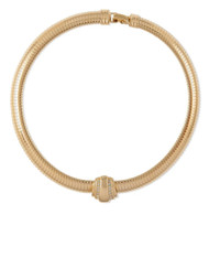 1980s Avon crystal-embellished necklace