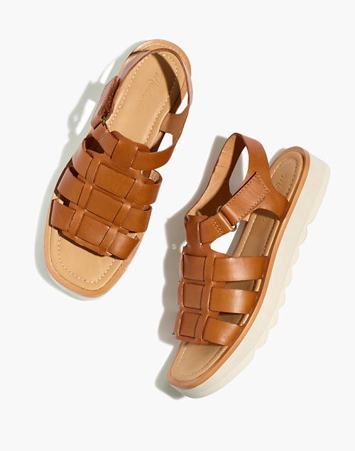 The Fisherman Flatform Sandal | Madewell