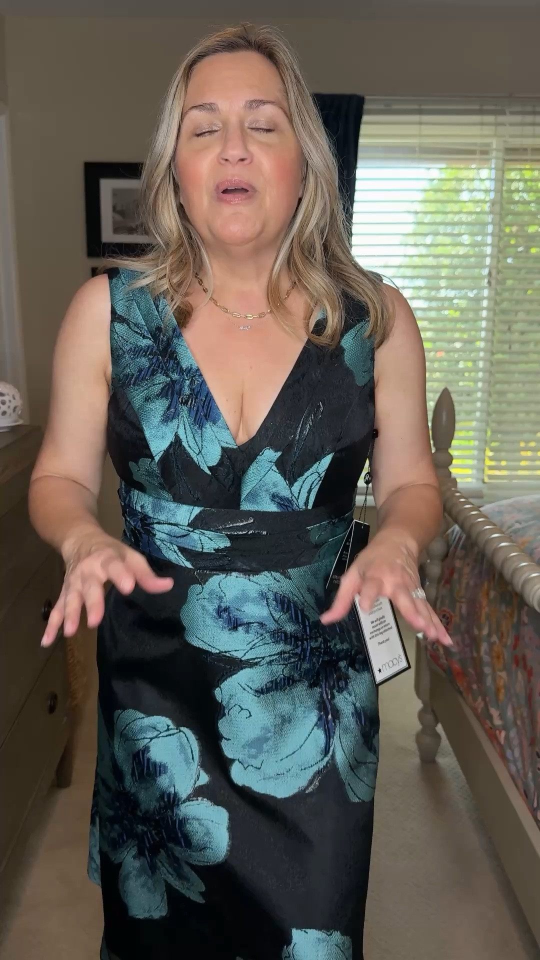 This dress is gorgeous just size up one. Currently on sale under $100 I’ve linked several more that are perfect for a wedding. 

#LTKSaleAlert #LTKWedding #LTKOver40