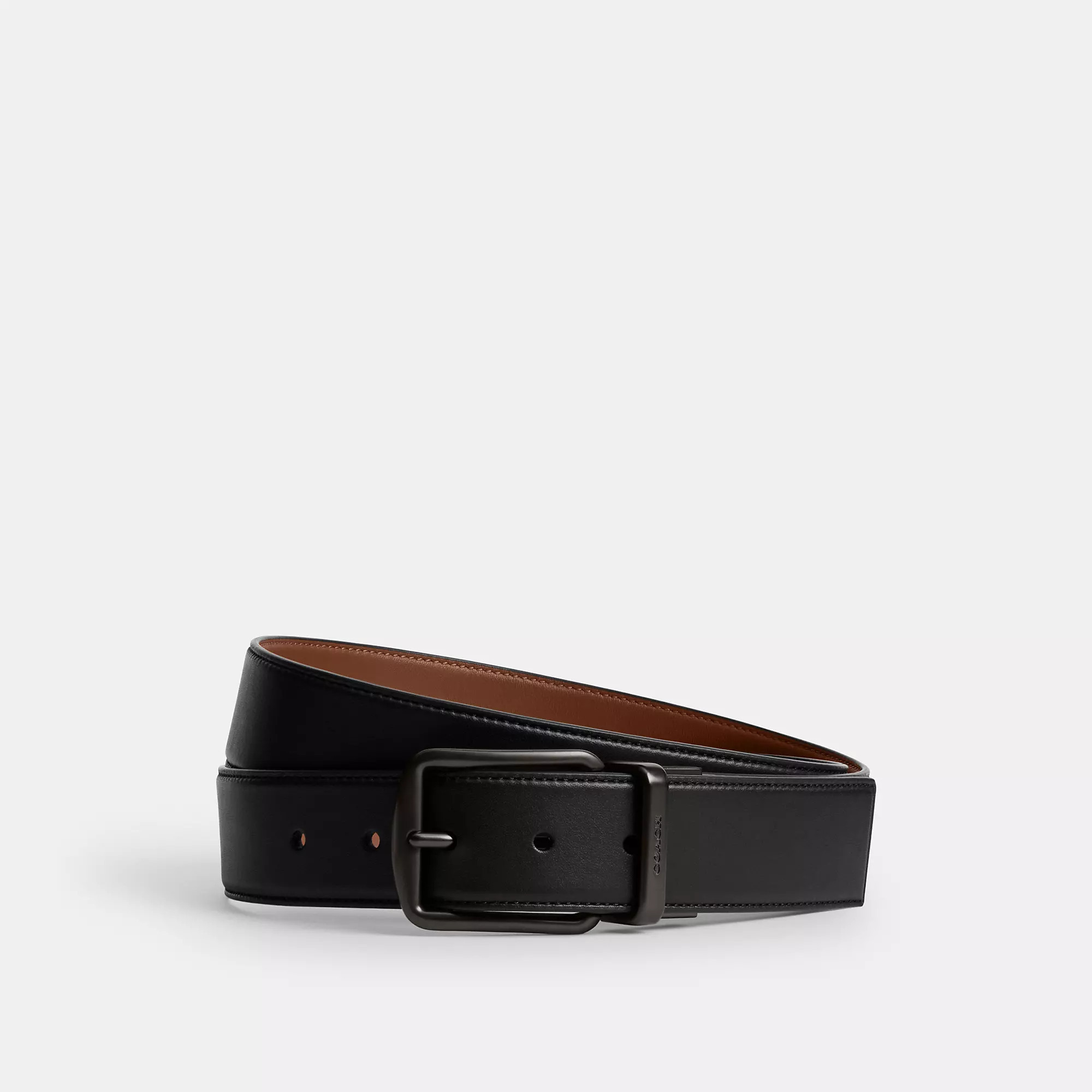 Harness Buckle Cut-To-Size Reversible Belt, 38mm | Coach (US)