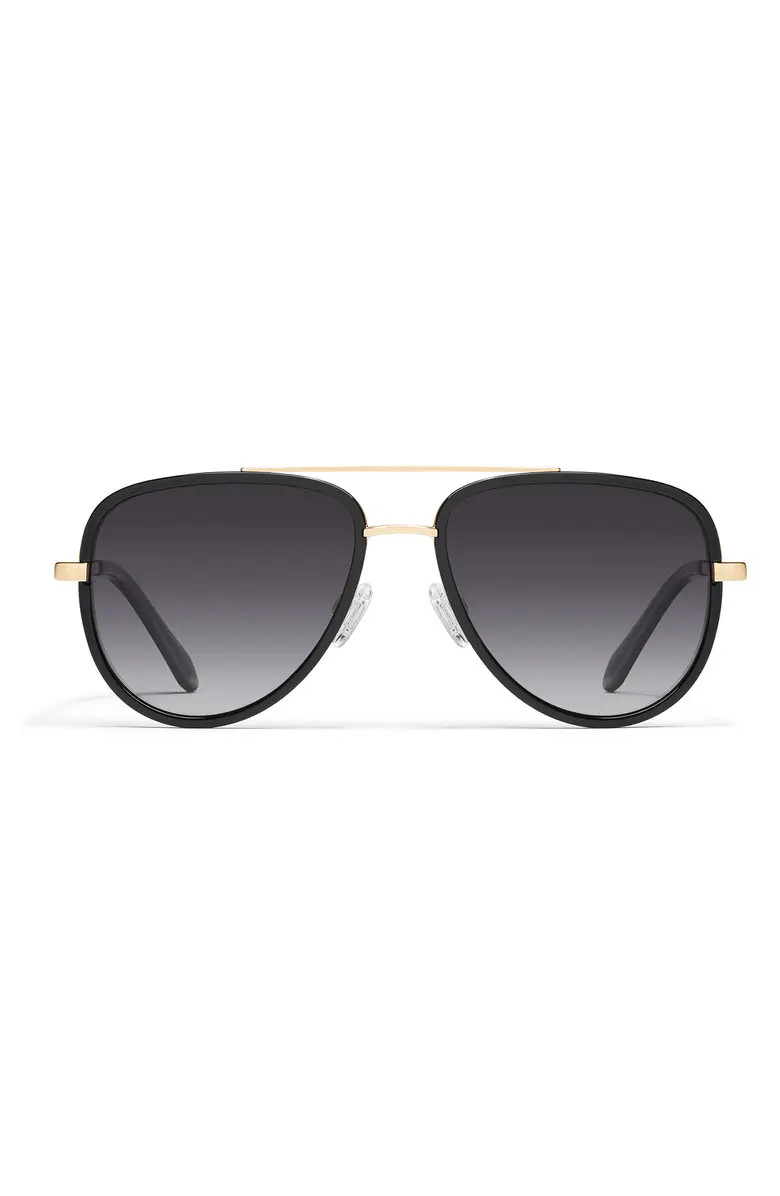 QUAY All In 56mm Polarized Aviator Sunglasses | Nordstrom | Nordstrom