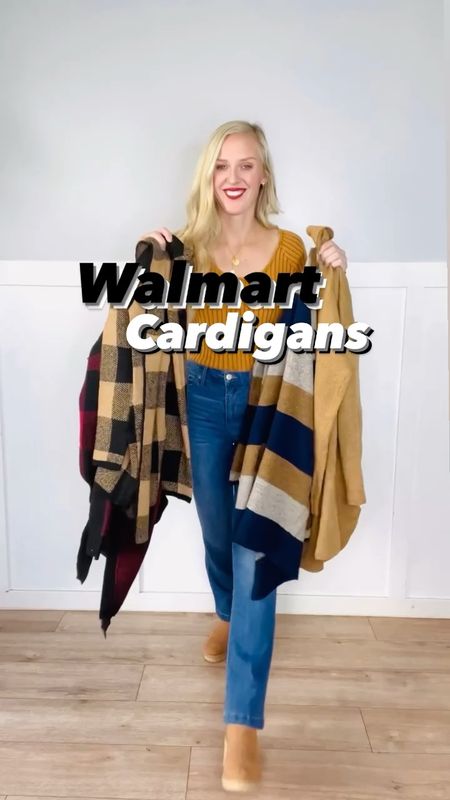 Walmart fall cardigans! I’m
wearing a size small in each cardigan. 

#LTKstyletip #LTKunder50 #LTKSeasonal