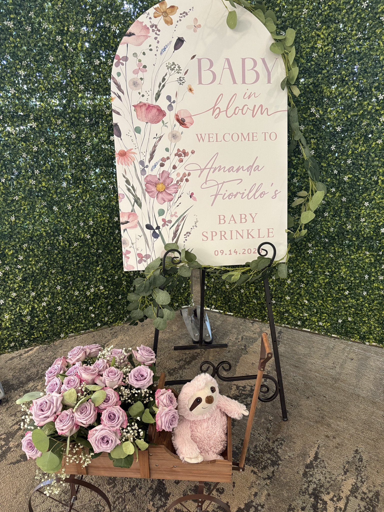 Baby in Bloom baby shower welcome area 

#LTKBump #LTKmomlife #LTKBaby