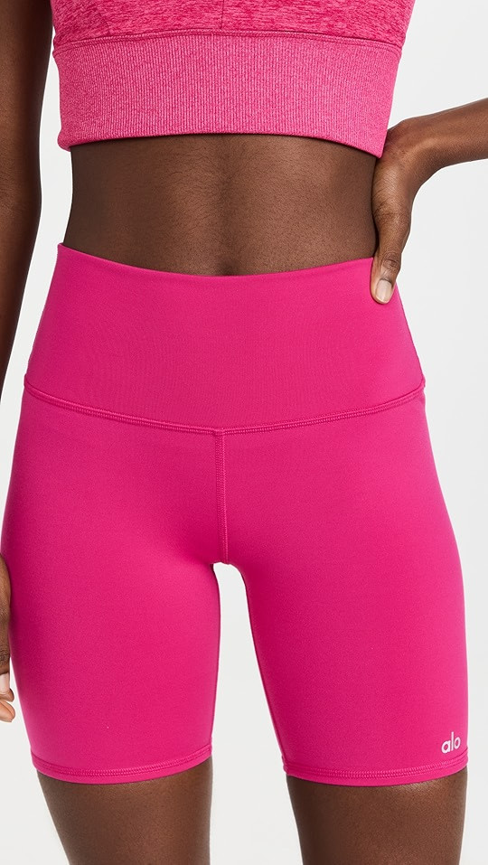 High-Waist Biker Shorts | Shopbop