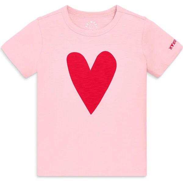 Kids Heart Tee, Blossom Heart | Maisonette