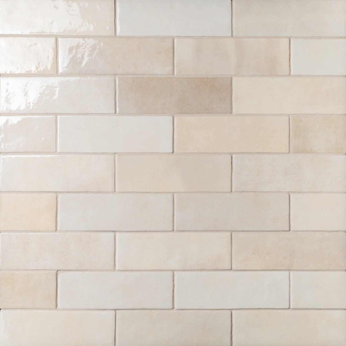 Cloé 2.5" x 8" Ceramic Tile in Creme | Bedrosians Tile and Stone