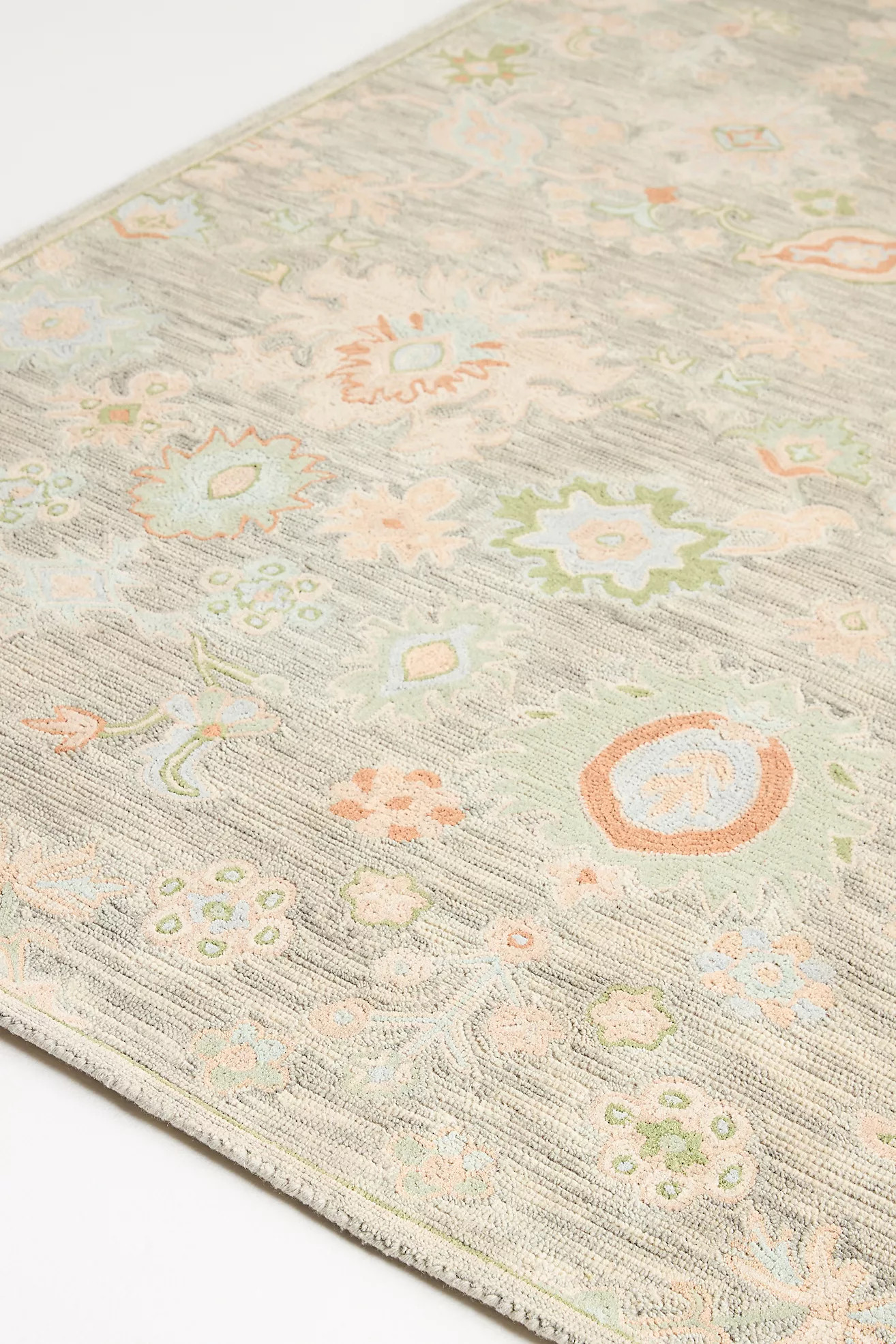 Seneca Wool Hand-Tufted Persian-Style Rug | Anthropologie (US)