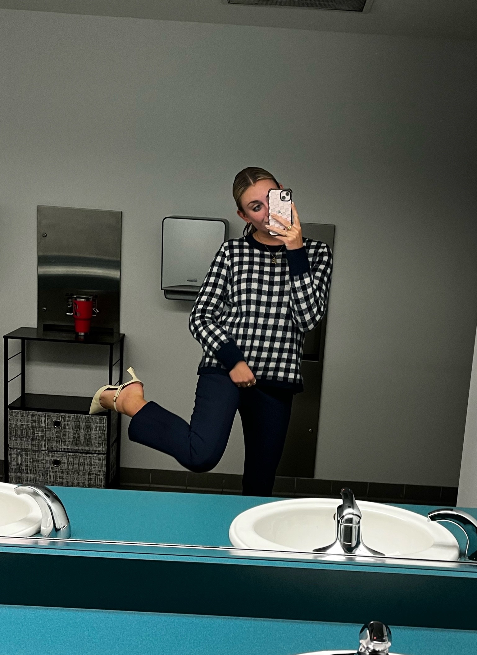 looking for a chill, cozy, and comfy look? look no further - Pants are a medium, shoes 8.5, and top is a small. feeling #cozyaf

#LTKunder100 #LTKworkwear #LTKSeasonal