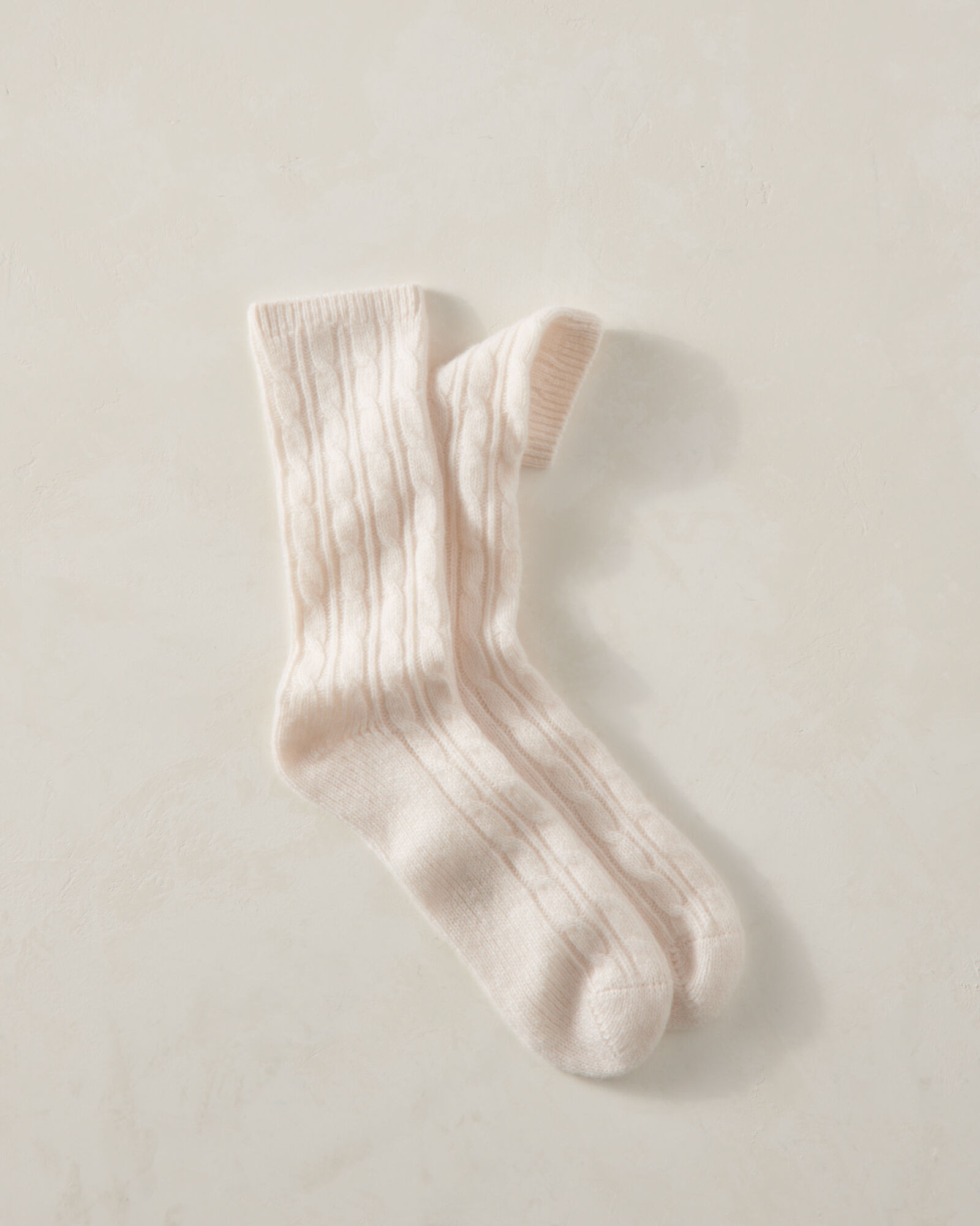 Cashmere Cable Knit Socks | Haven Well Within