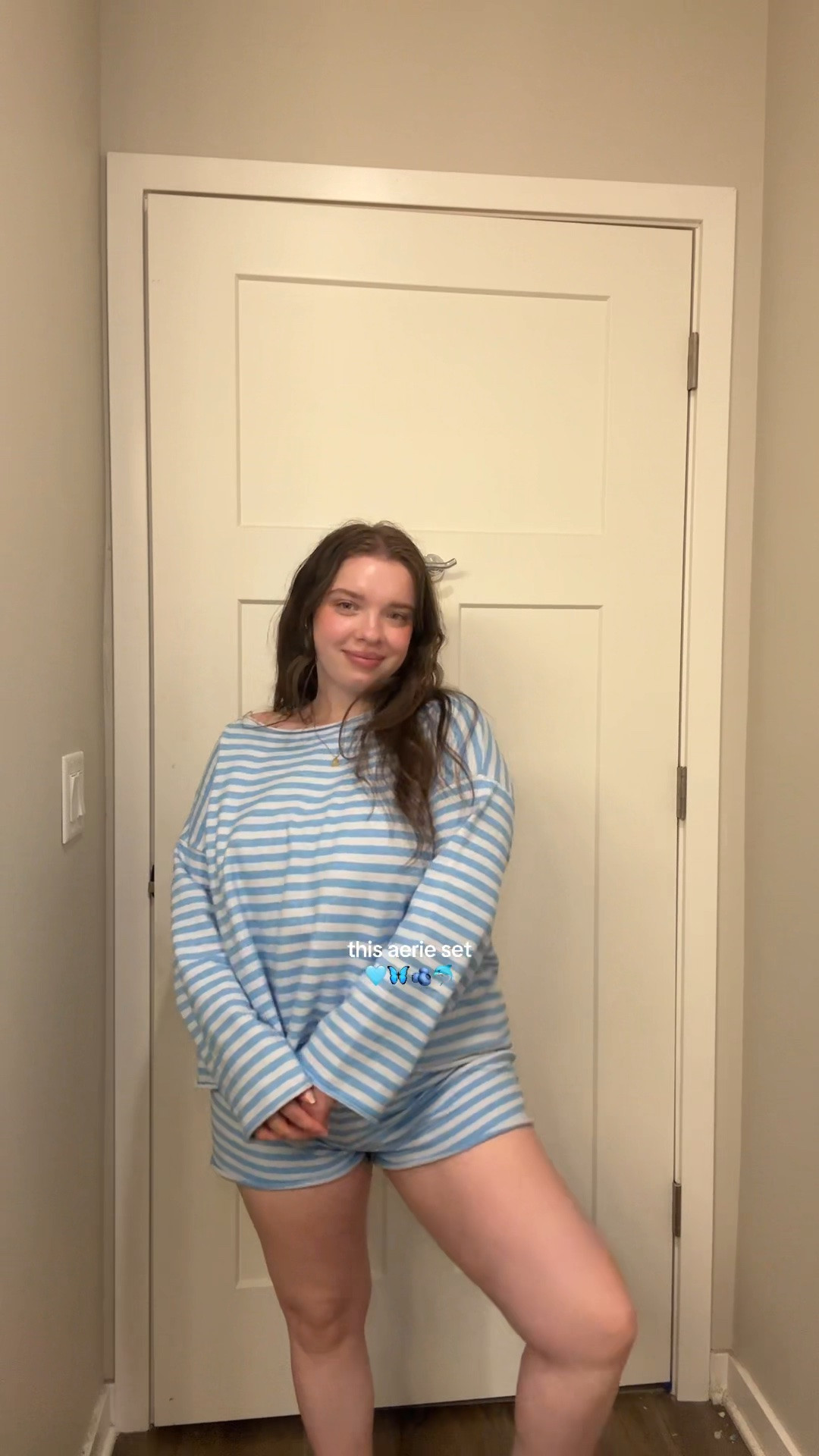 the cutest matching set for summer! 🩵

top & bottom: small

#LTKootd #LTKPetite #LTKmomlife