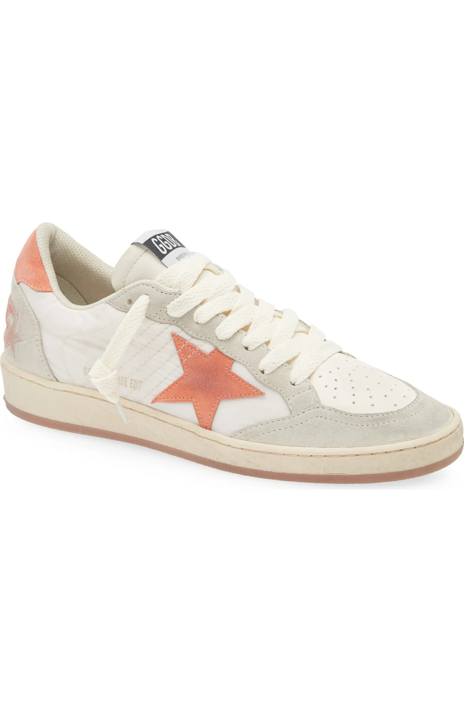 Ball Star Mixed Media Low Top Sneaker (Women) | Nordstrom