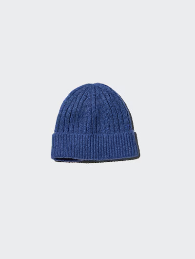 HEATTECH Ribbed Beanie | Marled Yarn | UNIQLO (US)