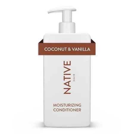 Native Moisturizing Conditioner Coconut & Vanilla Sulfate & Paraben Free 16.5 oz | Walmart (US)