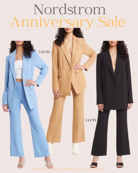 Affordable Tailored Pant Suits on the Nordstrom Anniversary Sale 

#LTKworkwear #LTKxNSale #LTKunder50