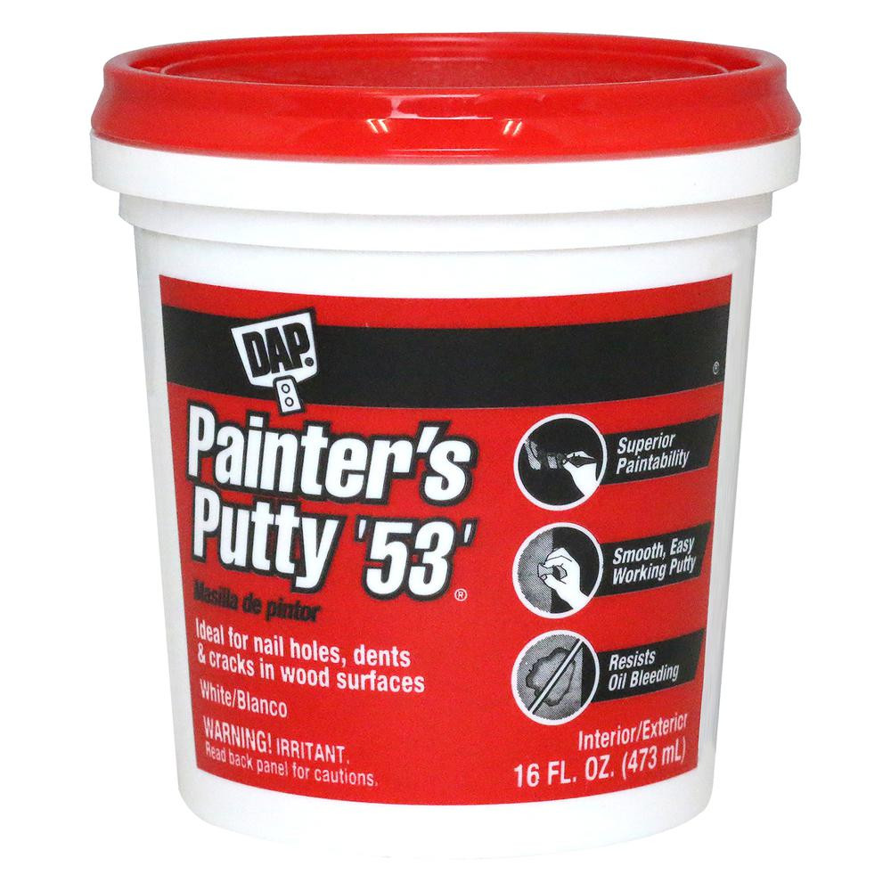 DAP 16 oz. White Painter's Putty '53'-12242 - The Home Depot | The Home Depot
