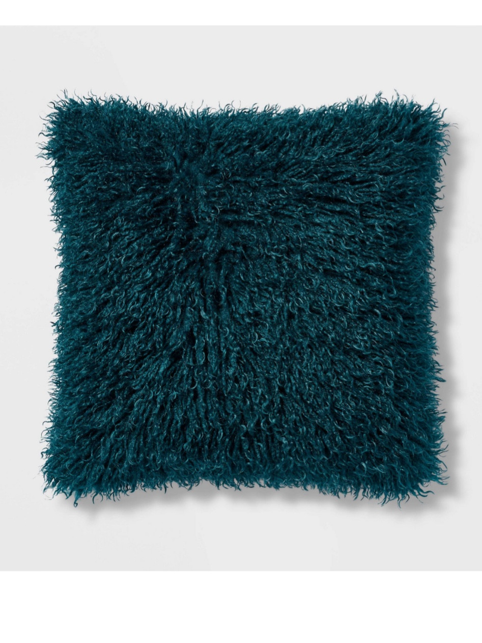 Target find
Euro Faux Mongolian Fur Decorative Throw Pillow - Threshold

#LTKxNSale #LTKunder50 #LTKhome