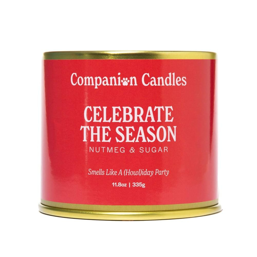 Pet Safe Wood Wick Candle - “Celebrate The Season Cinnamon & Sugar, Coconut Soy Wax Scented, Ov... | Amazon (US)