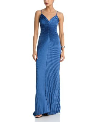 A. l.c. Genevieve Pleated Gown | Bloomingdale's (US)