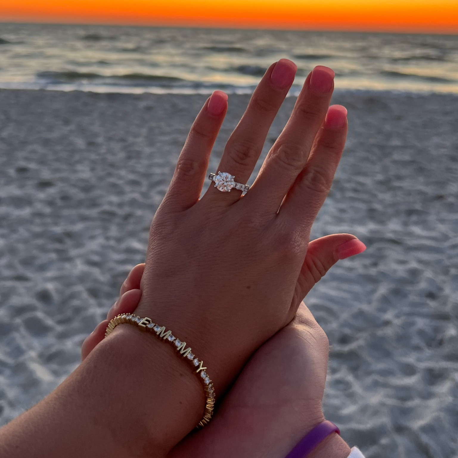 looking for a thoughtful customized bracelet?! I adore my tennis bracelet with my sister’s name: EMMY 😇 

#LTKunder100 #LTKFind