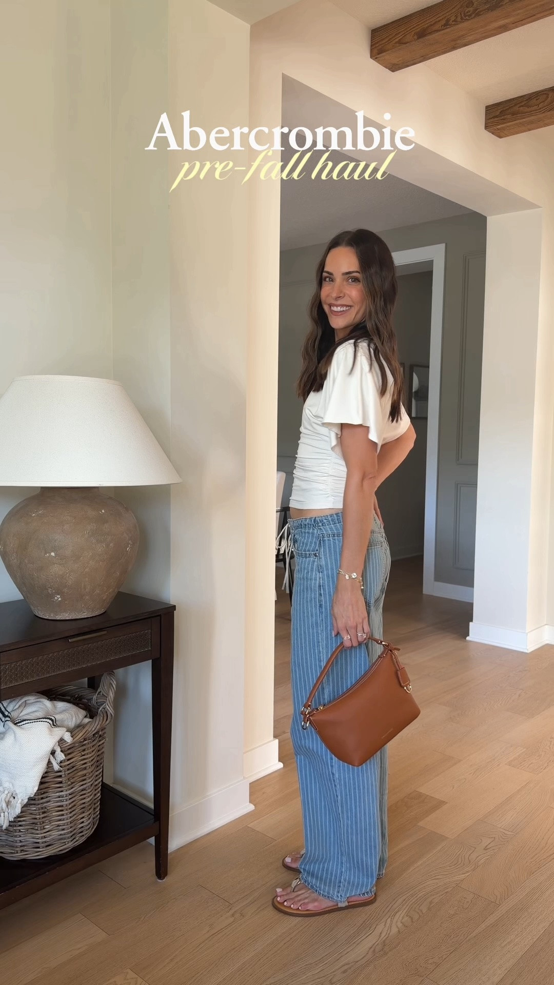 Wearing my true size S in tops and 26L in jeans! I’m 5’7” for reference 

Sandals: true to size
Pumps: true to size, size up if between
Booties: true to size, size down if between

#LTKSaleAlert #LTKootd #LTKSeasonal