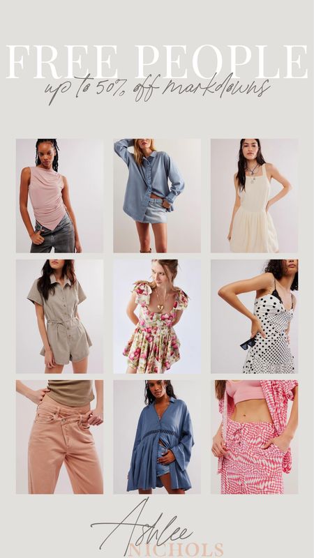 Free people is having up to 50% off markdowns! The strawberry dress is so perfect for the summer!

Free people, FP on sale, FP summer styles, free people summer tops, free people romper, summer dress

#LTKSeasonal #LTKfindsunder100 #LTKsalealert