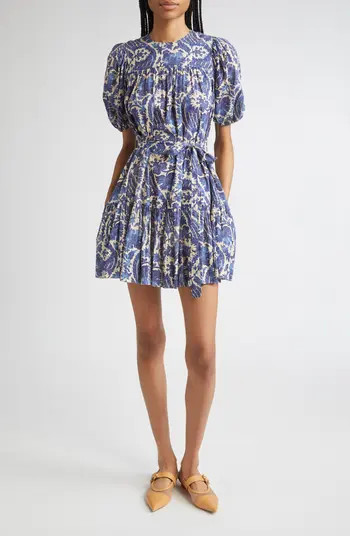 Ulla Johnson Rosalie Puff Sleeve Minidress | Nordstrom | Nordstrom