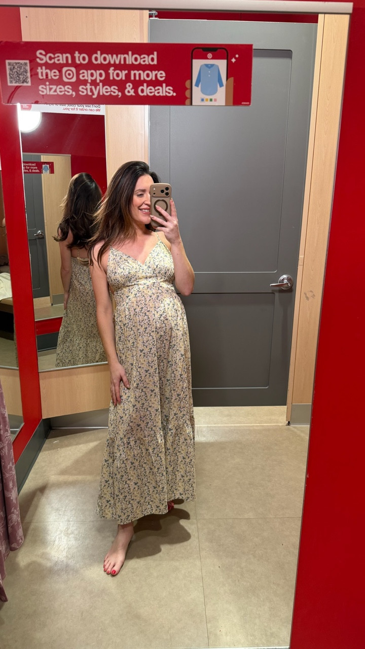 Spring maxi dress from Target! 

#LTKBump #LTKootd