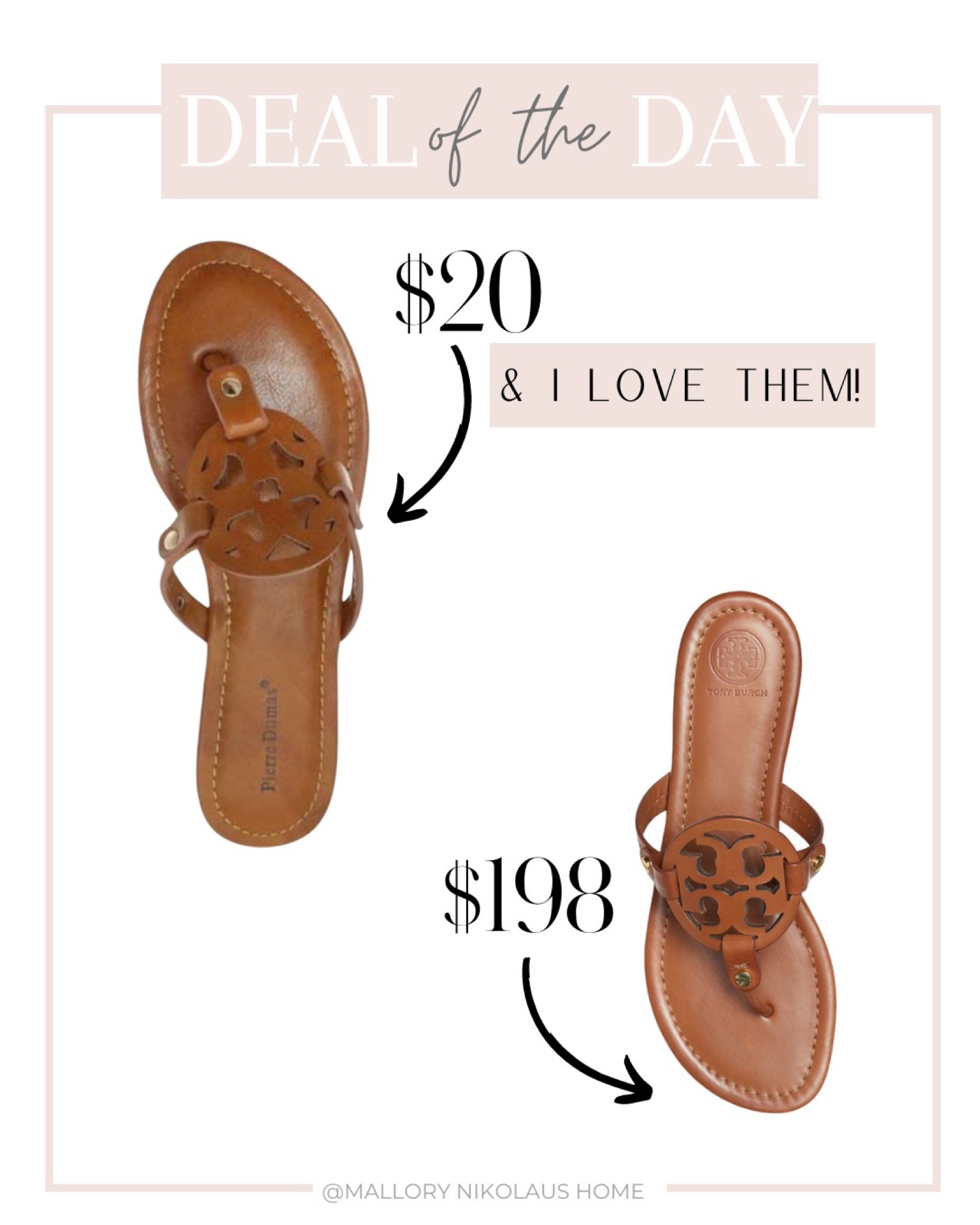 Tory Burch sandal dupes! 

#LTKunder100 #LTKsalealert #LTKSeasonal