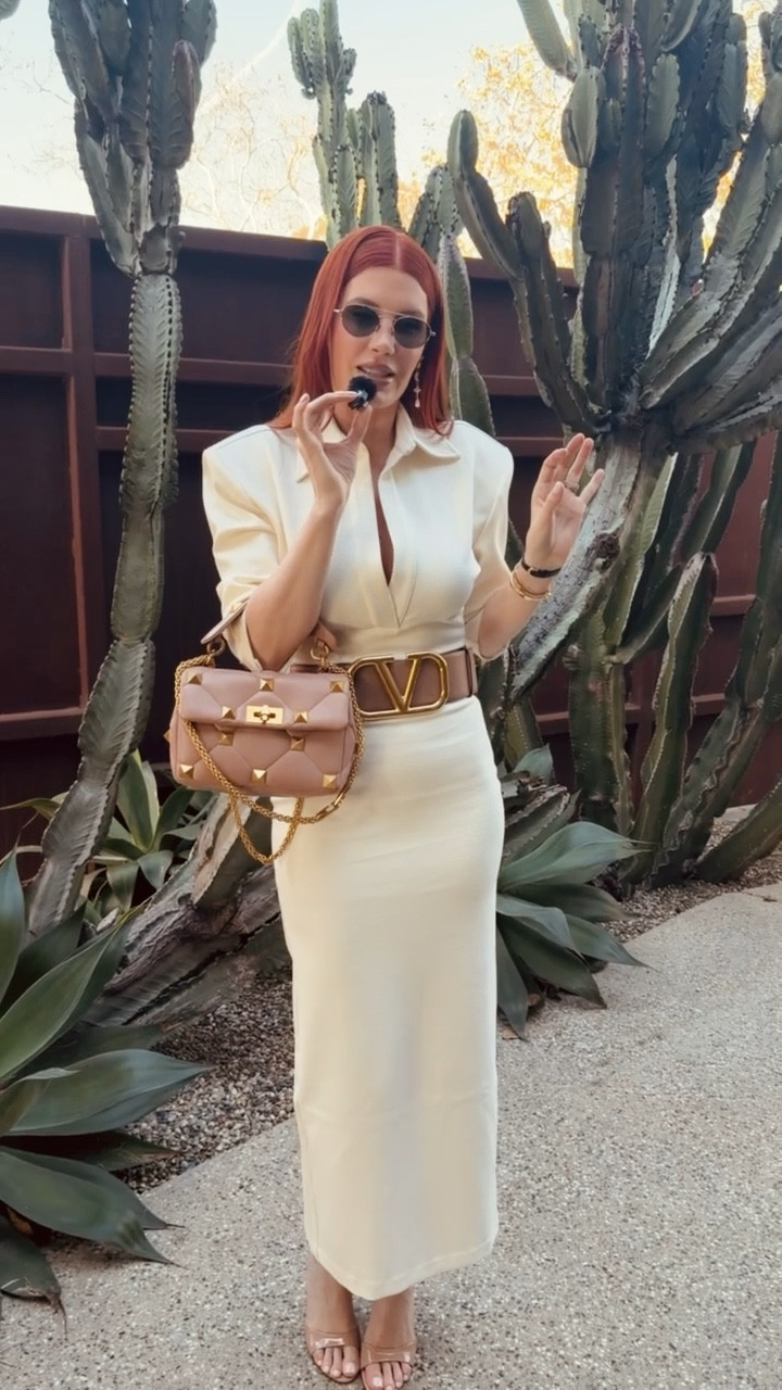 Outfit tour for my look at SoCom - watch until the end to see the fun accessory I added for LTK AI chat launch day🚀

#LTKootd #LTKTravel #LTKWorkwear