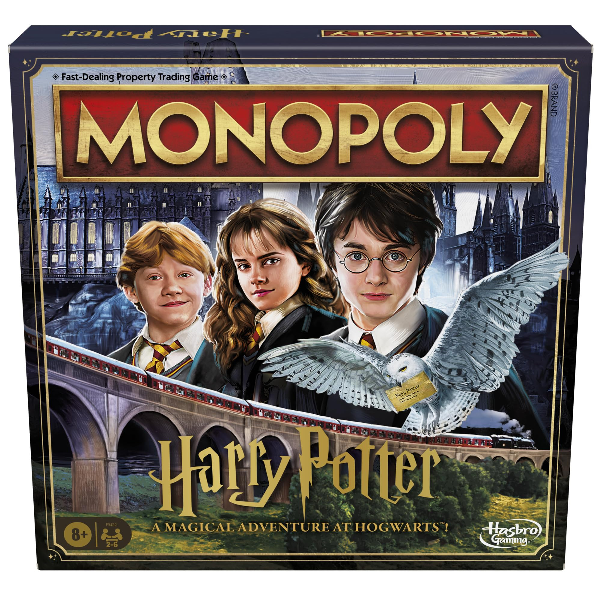 Hasbro Gaming Monopoly Harry Potter Edition Board Game | A Magical Adventure at Hogwarts | Ages 8... | Amazon (US)