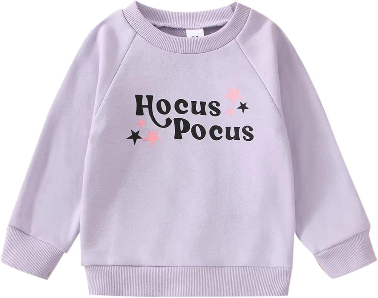 Toddler Baby Halloween Outfit Boy Girl Pumpkin Sweatshirt Crewneck Pullover Sweater Long Sleeve Shir | Amazon (US)