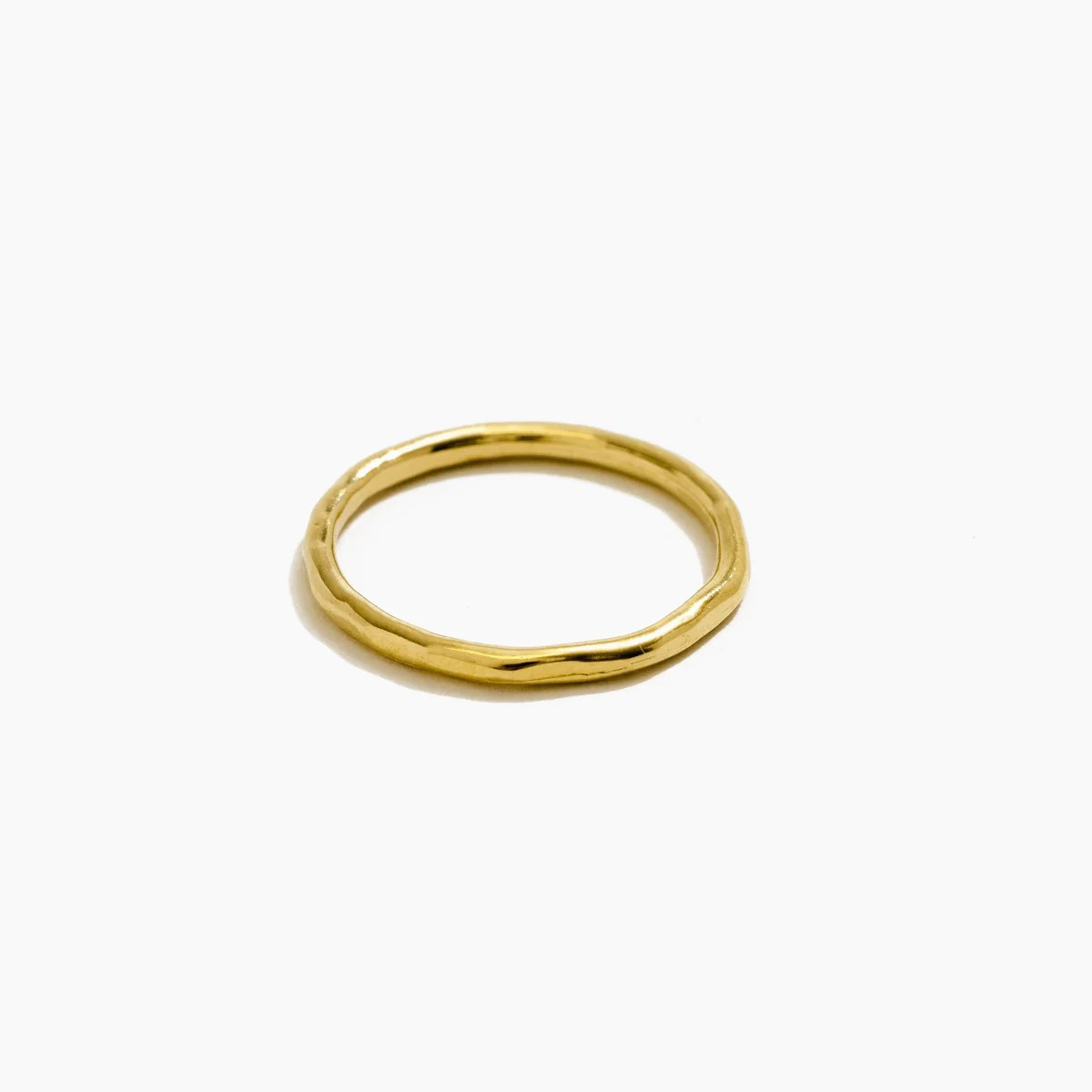 Hammered Band Ring | Katie Dean Jewelry