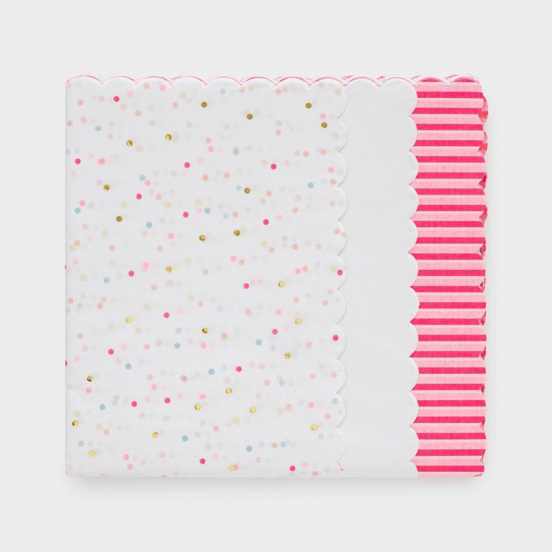 25ct Scallop Tissue Paper - Sugar Paper™ + Target | Target