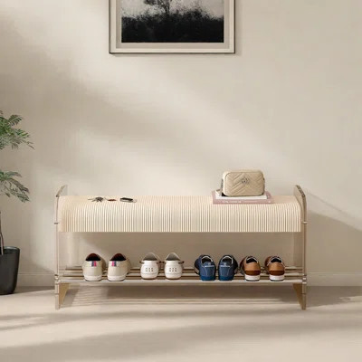 39.4'' Shoe Storage Bench | Wayfair North America