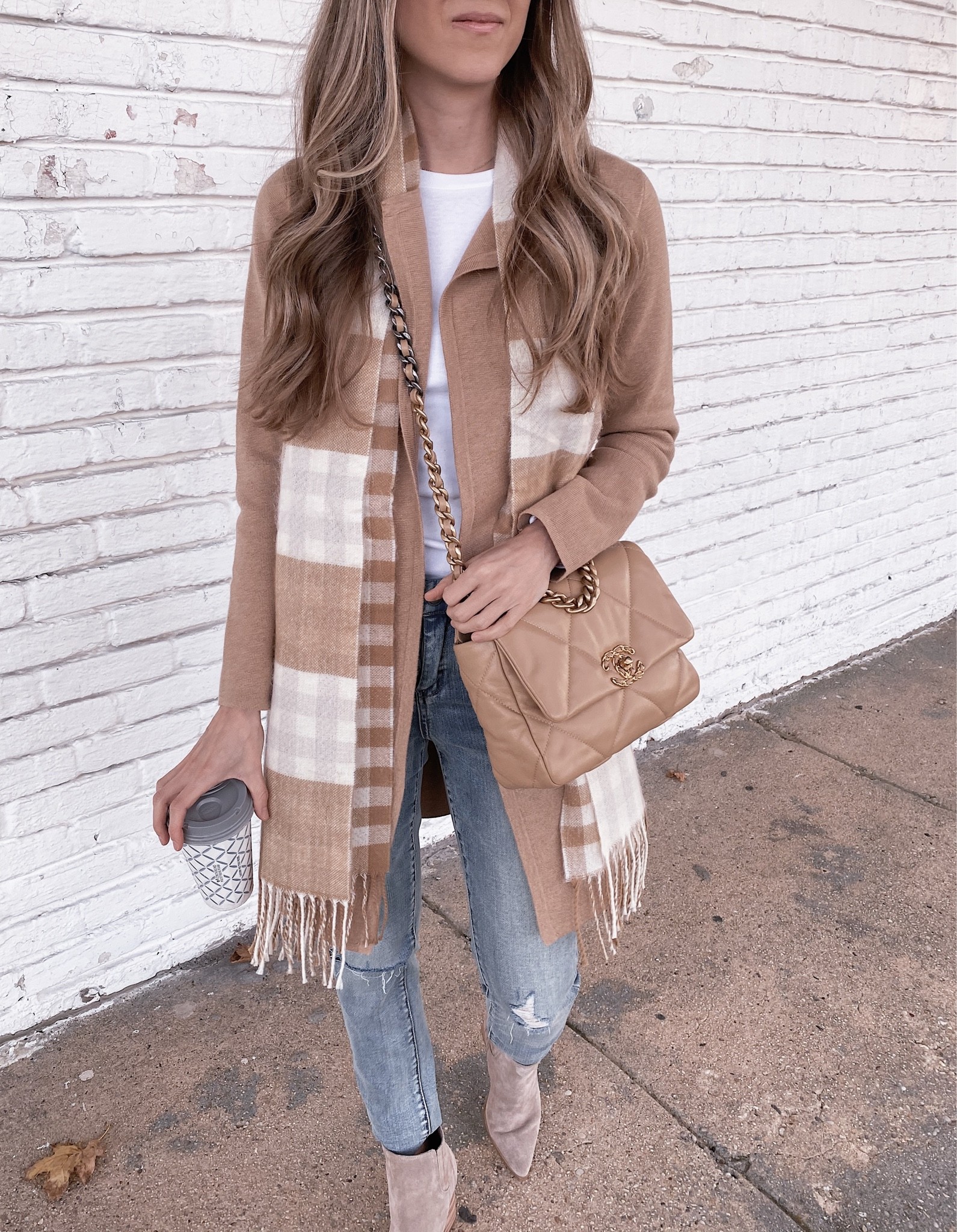 J crew coatigan and scarf on sale 
Size down 


#LTKSeasonal #LTKstyletip #LTKsalealert