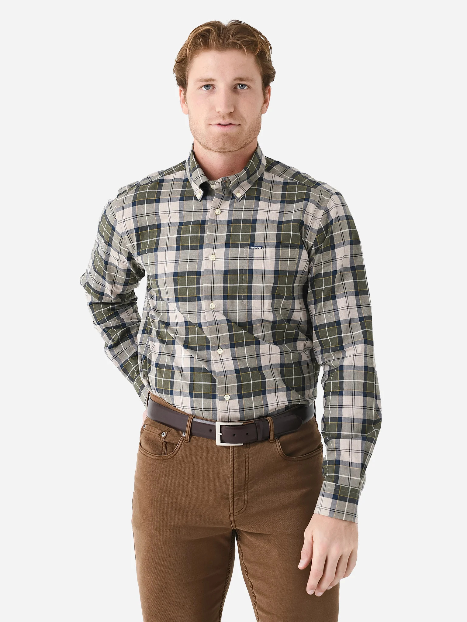 Barbour Men's Wetheram Tailored Shirt | Saint Bernard