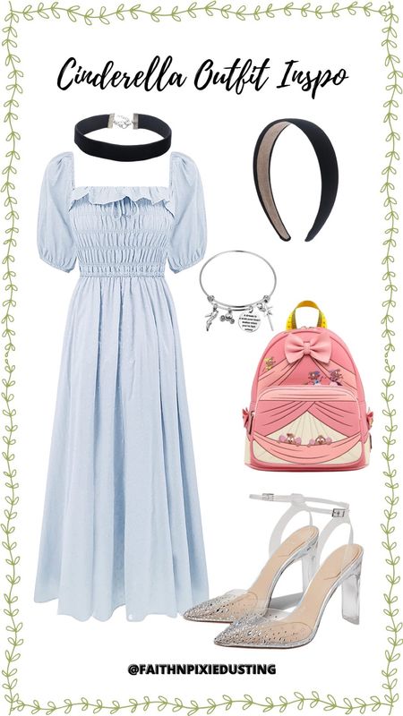 Cinderella Outfit Inspo #disneystyle #disneybound #disneyoutfitinspo #disneyprincess #amazonfashion 

#LTKunder50 #LTKHalloween #LTKfamily