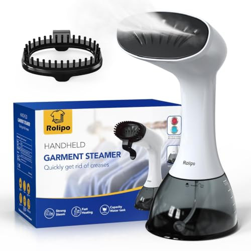 Rolipo Steamer for Clothes 1350W, Portable Handheld Clothes Steamer for Home & Travel, Upgraded 4... | Amazon (US)