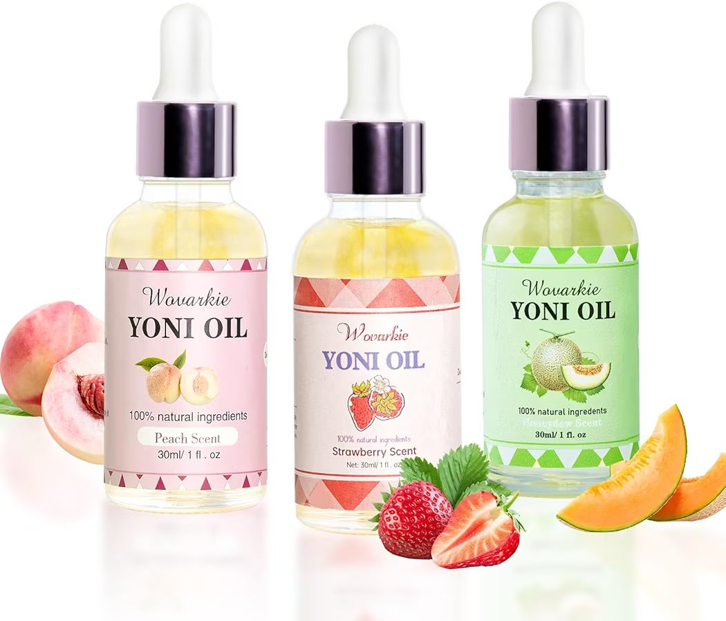 Yoni Oil for Women Set Of 3, 100% Natural Feminine Oil Intimate Deodorant for Women, Eliminates O... | Amazon (US)