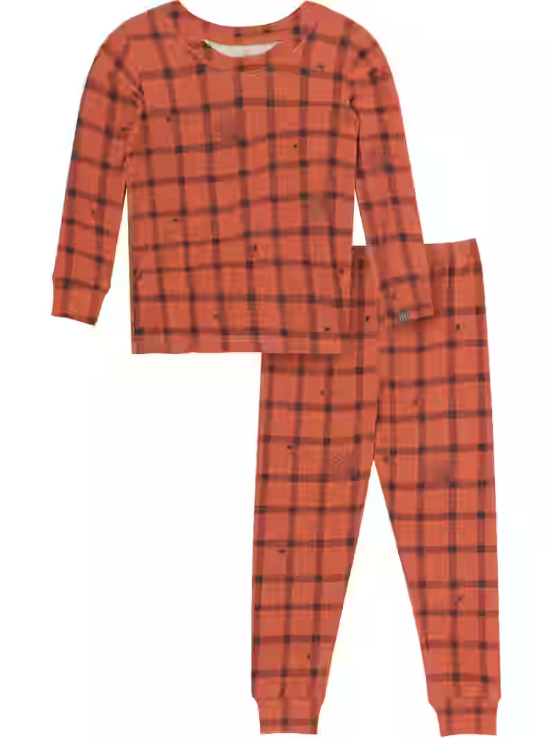 Modern Moments by Gerber Toddler Neutral Halloween Pajama Set, 2-Piece, Sizes 12M-5T | Walmart (US)