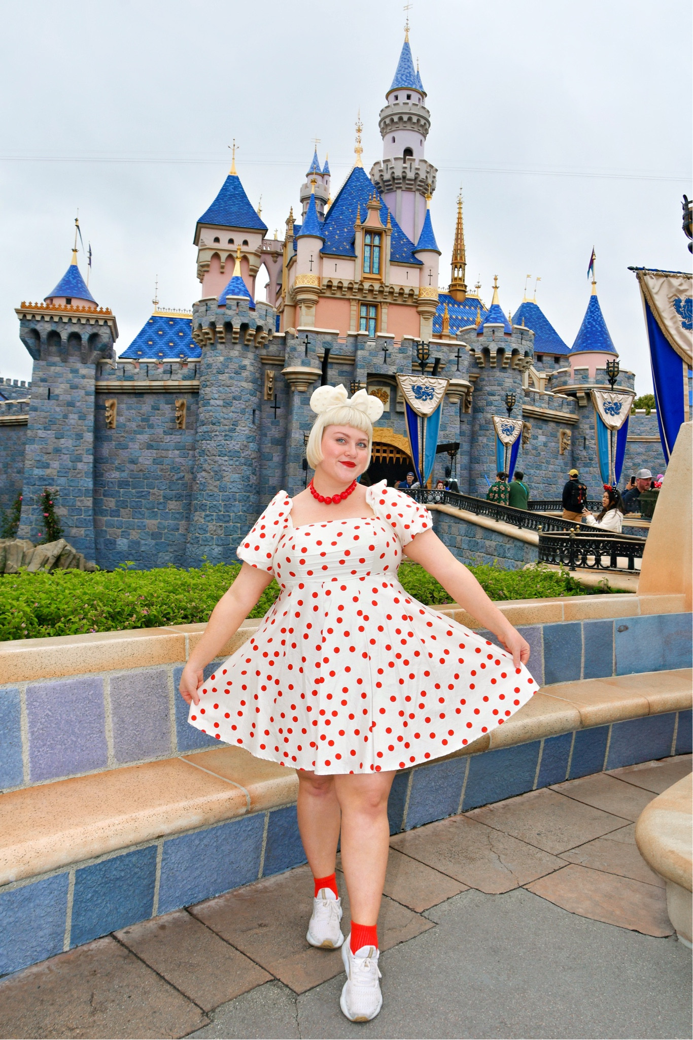Plus size Disney dress! Plus size Disneybound! Plus size Disneyland dresses plus size Disneyland outfit. Minnie Mouse dress. On sale for $35! #disneybound #disneyland Disneyland outfit 

#LTKMidsize #LTKPlusSize #LTKSaleAlert