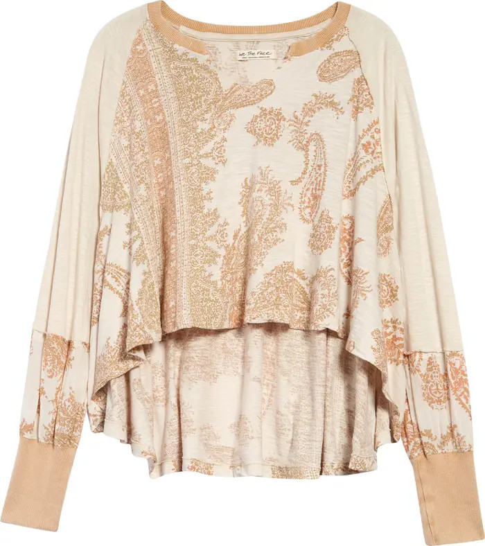 Free People True Perfection High/Low Cotton Blouse | Nordstrom | Nordstrom
