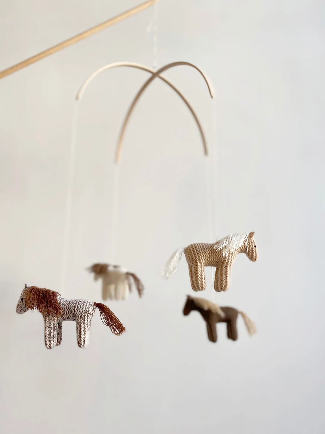 Baby Crib Mobile Nursery Mobile Horse Mobile Pony Mobile - Etsy | Etsy (US)