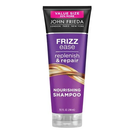 John Frieda Anti Frizz Shampoo for Damaged and Frizzy Hair Paraben and Phthalate Free 10.1 oz | Walmart (US)