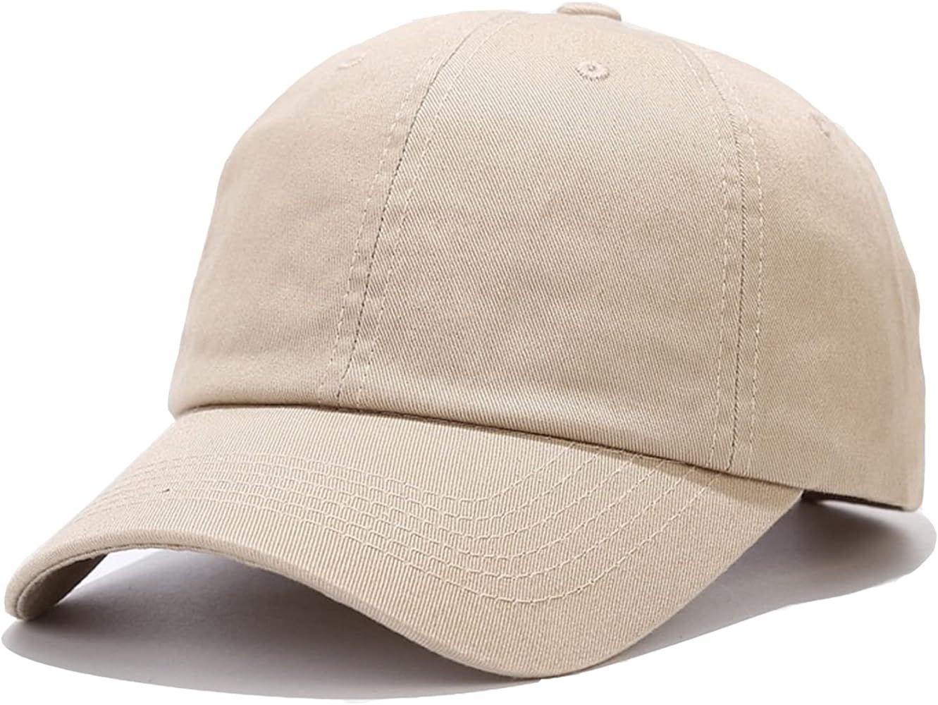 Baseball Cap Golf Dad Hat Adjustable Original Classic Low Profile Cotton Hat Unconstructed Plain ... | Amazon (US)
