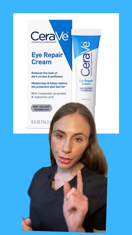 CeraVe moisturizers with hyaluronic acid, ceramides, and niacinamide can help improve the look of puffiness, and dark circles. 

#LTKfindsunder50 #LTKVideo #LTKbeauty